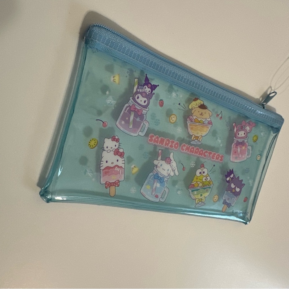 🪄🔮✨ Sanrio Characters Blue Kids Pencil Case